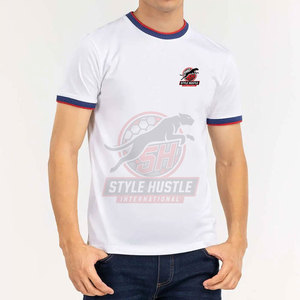 Nuevo diseño, precio económico, camisetas estampadas 100% algodón para hombre, ropa informal, camiseta holgada para hombre en verano - Product Image 2