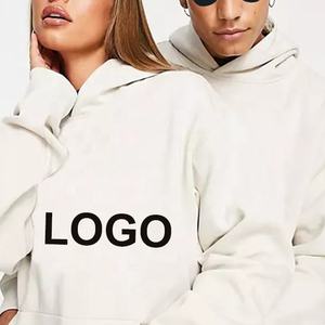 Survêtement unisexe de haute qualité 100% coton surdimensionné ensemble de jogging à capuche avec impression de logo personnalisé pour hommes en été - Product Image 6