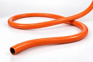 KARYON Firesafe LPG Gas <b>Hose</b> <b>50m</b> Extruded Plastic <b>Pipe</b> Flexible Fuel <b>Hose</b> 10mm ID 17mm OD 3.5mm Blue/Black/Orange Kitchen Use - Product Image 3