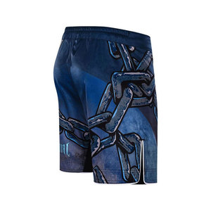 Shorts de combat MMA à fermeture velcro, impression numérique personnalisée, prix de gros, respirants, pour entraînement en arts martiaux mixtes - Product Image 3