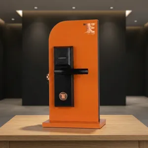 Cerradura Inteligente para Puerta de Hotel TES 301 SB Negra, Sistema de Control de Acceso con Tarjeta Electrónica RFID, Cerradura Digital Segura de Acero Inoxidable - Product Image 2