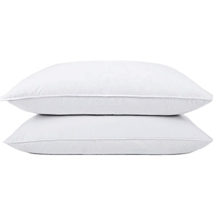 Almohadas de cama <span class=keywords><strong>50x70</strong></span> Cm Firme Hotel de lujo Funda de <span class=keywords><strong>almohada</strong></span> de algodón blanco Abajo <span class=keywords><strong>Relleno</strong></span> alternativo <span class=keywords><strong>Almohada</strong></span> de hotel para dormir - Product Image 1
