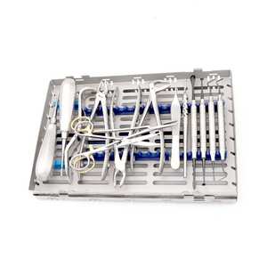 Kit de Instrumentos Quirúrgicos Astrin para Extracción Dental Atraumática, Juego de Instrumentos para Implantes, Acero Inoxidable, Autoclavable, Manual, CE - Product Image 5