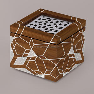 Mother Premium Quality of Pearl Tray Mubkhar Incense Bakhoor <b>Box</b> From India - Product Image 2