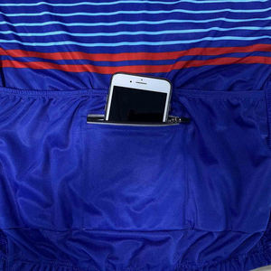 Sublimated <b>Men's</b> Plus Size <b>Cycling</b> Jersey Set for Long Distance Riding with Breathable Jersey Padded Bib <b>Shorts</b> Durable Fabric - Product Image 5