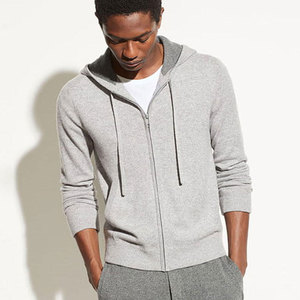 Sweat à capuche pour homme en molleton de coton premium, coupe classique, fabrication directe, broderie chenille écologique et placement du logo. - Product Image 2