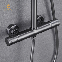 Ensemble douche bain d'eau thermostatique