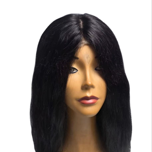 Full Wig 26 Inches 100% Human Remy Indian Hair Natural Wave Lace Front Premium Quality Medium Density Taz Hair Bd gluless wig - Product Image 1
