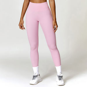 Leggings unis pour femmes, vêtements de sport, tenues de gym, vêtements actifs, vente en gros de leggings unis pour femmes - Product Image 4