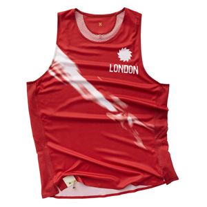 Wholesale Price Custom Team Logo Sublimated Marathon Running Singlets <b>Stretch</b> Breathable Mesh Sleeveless Sports Jersey Men's - Product Image 4