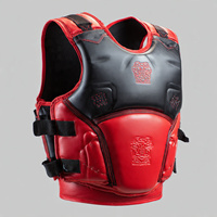 Protège-corps de boxe, protège-poitrine pour Kickboxing, MMA, Muay Thai, équipement de protection supérieure du ventre pour arts martiaux