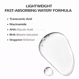 แองเจิล'เอส ลิควิด ทรานเน็กซามิก แอซิด เมล่า ซีโร่ ไบรท์เทนนิ่ง โทนเนอร์ ดูแลจุดด่างดำ บำรุงผิวให้ชุ่มชื้น โทนเนอร์บำรุงผิวหน้าให้ชุ่มชื้น - Product Image 2