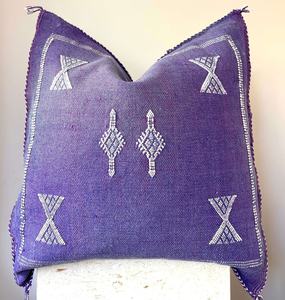 Fundas de cojín decorativas hechas a mano para el hogar, cojines de algodón de seda de Cactus marroquí, venta al por mayor - Product Image 1