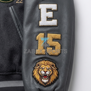 Chaqueta Deportiva ZABEX de Piel Genuina para Mujer, Impermeable y Ecológica, con Tejido de Punto Acanalado Premium, Estilo Casual, Fabricada en Pakistán - Product Image 3