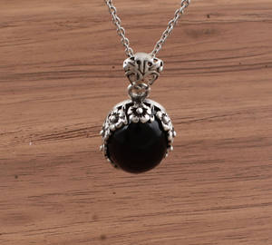 จี้เพทายวินเทจ เงินแท้ 925 ชุบแพลตตินัม ขายส่ง เครื่องประดับอัญมณีสไตล์เรโทร จี้นำโชคแบบจีน สร้อยคอสำหรับทุกเพศ - Product Image 5