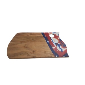 Tabla de Cortar de Madera Hecha a Mano, Diseño Rectangular Nuevo con Asa, para Restaurante, Hotel y Hogar, Tabla de Cortar de Madera Resistente - Product Image 5