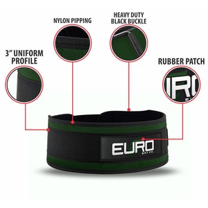 Support de poignet Euro Skt Co en EVA avec fermeture auto-agrippante, noir et vert, réglable pour la musculation, le yoga, le sport, la remise en forme, unisexe - Product Image 6