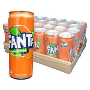 Vente en gros d'usine : Fanta Soda 250ml *24 canettes de boissons aux fruits variés, boissons gazeuses exotiques, canettes Fanta 250ml - Product Image 5