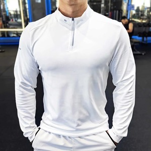 Fabricante de Ropa Deportiva Personalizada, Camiseta de Compresión para Entrenamiento, Seda de Leche Ecológica, Transpirable, Corte Ajustado, Manga Corta, OEM, ODM - Product Image 4