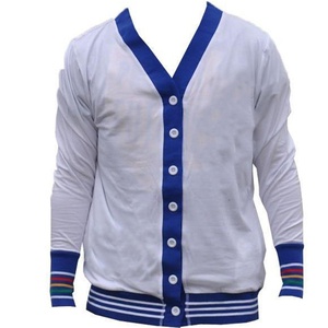 Fabricant de pulls cardigan pour enfants, uniformes scolaires personnalisés OEM pour maternelle, primaire et secondaire, unisexe - Product Image 1