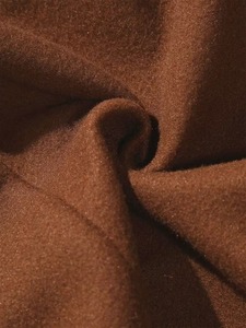 Men's Brown Varsity Jacket Cotton Polyester Blend Casual Turn-down Collar Regular Fit Autumn Streetwear Solid Color <b>Button</b> - Product Image 6