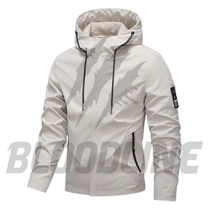 Chaqueta de Motociclismo Negra de Manga Larga, Cortavientos, para Otoño, para Exteriores, Ropa de Carreras para Hombre, Marca Bloodline - Product Image 4