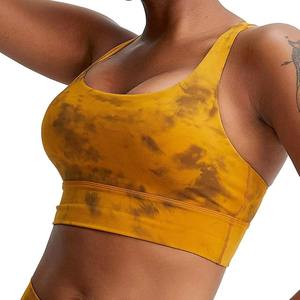 Sujetador Deportivo Sublimado Personalizado, Ropa Deportiva de Nailon y Elastano, Sujetador de Yoga para Mujer para Correr y Hacer Ejercicio - Product Image 1