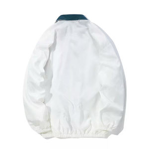 Veste coupe-vent en nylon pour homme, légère, entièrement zippée, respirante, résistante à l'eau, décontractée, pour l'extérieur, OEM - Product Image 2