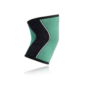 Genouillère de compression élastique bordeaux avec bordure noire pour hommes - Product Image 4