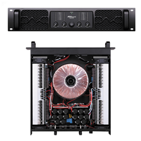 Bonne qualité GMX4800 amplificateurs 4 canaux classe h circuit amplificateur de puissance 1200 Watts 4ohms haut-parleurs son contrôleur dj