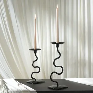 <b>Top</b> Rated Decorative Metal Candle Holders with Elegant Finishes for Luxurious Homes or Wedding Centerpiece Ideas - Product Image 6