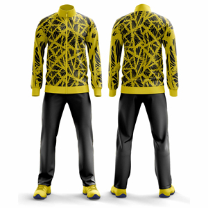 Conjunto Deportivo de Chándal al por Mayor, Chaqueta de Entrenamiento Personalizada, Pantalones Deportivos a Juego, Ropa Deportiva de Alto Rendimiento de Fábrica - Product Image 6
