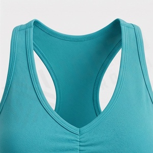 Ensemble de yoga pour femmes, style mode, vêtements de sport, vente en gros, haute qualité, tenue de fitness, équipement d'entraînement, vêtements de sport, haut - Product Image 4