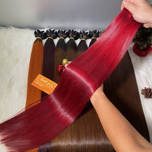 Paquetes de Cabello Humano Liso Natural al por Mayor, Cabello Virgen Remy de Color Natural Negro Vietnamita, 100% de Alta Calidad con Cutículas Alineadas - Product Image 6