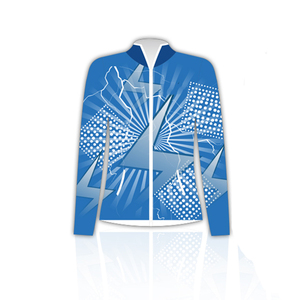 Veste de sport à capuche à manches longues pour femmes, couleur contrastée, polyester/coton, polaire, séchage rapide, coupe régulière, toutes saisons, ensemble 2 pièces - Product Image 6