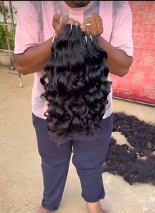 Extensiones de cabello humano rizado natural 100 por ciento Virgen sin procesar doble trama paquetes suave brillante enredo libre suministro al por mayor - Product Image 4