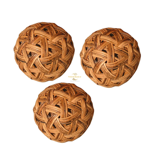 Boule de rotin écologique, ornement naturel fait main pour remplir les vases, pour la vente en gros - Product Image 3