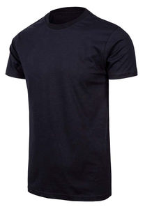 Vente directe d'usine, t-shirt décontracté pour homme de haute qualité, t-shirt uni avec logo personnalisé, respirant, prix de gros - Product Image 2