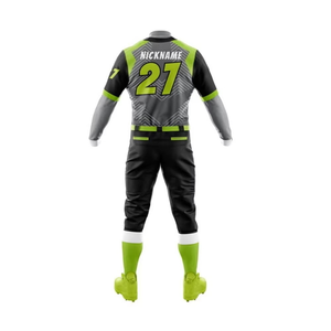 Uniforme de Béisbol para Hombre, Manga Corta, Sublimación OEM, Bordado, Apliques, Poliéster, Spandex, Transpirable, Antibacteriano - Product Image 3