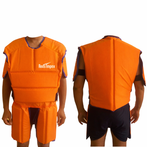 Customizable <b>Rugby</b> Body Protector Suit High-Density Foam <b>Padding</b> Impact Protection Gear for Safe <b>Tackling</b> With Adjustable Fit - Product Image 1