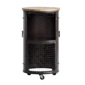 Latest Design DRUM counter Storage Furniture <b>Table</b> for Bedroom Best Quality Metal Side and End Stool for Bedroom - Product Image 3