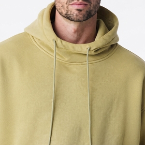 Men Acid Wash <b>Oversized</b> Pullover <b>Fleece</b> <b>Hoodie</b> with Front Pocket Custom Logo Winter Streetwear 100% Cotton Eco-Friendly - Product Image 6