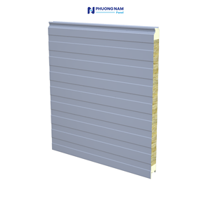 Panel Sándwich PROCK de 75 mm para Paredes Exteriores, Resistente al Fuego y al Agua, Aislamiento de Alta Densidad, Revestimiento Industrial para Almacenes - Product Image 1