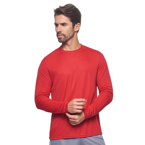 Nouveau T-shirt de sport respirant à séchage rapide pour homme, col rond, manches courtes, coupe classique, logo avant, 100 % coton toile, qualité supérieure - Product Image 4