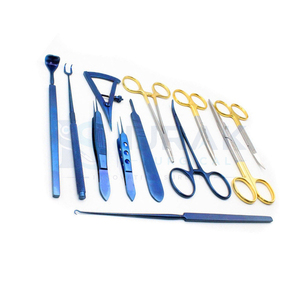 Juego de Instrumentos de Blefaroplastia de Acero Inoxidable, Herramientas Quirúrgicas Oftálmicas Manuales, Kit de Cirugía Plástica - Product Image 1