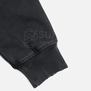 Sudadera con Capucha Oversize de Forro Polar Ecológico con Pedrería Negra para Hombre y Mujer, Lujosa, Brillante, Estilo Urbano, Sudadera de Diamantes a la Moda - Product Image 3