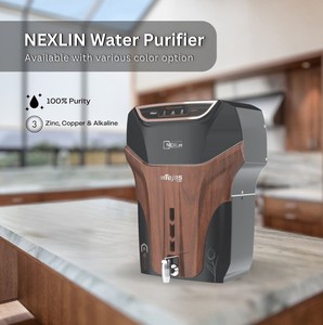 Purificateur d'eau alcaline TEJAS PRO BLACK WOODEN RO avec affichage numérique, réservoir de 13 litres, technologie cuivre-zinc alcaline - Product Image 3