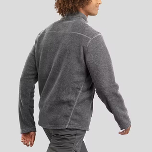 Veste de ski imperméable grise pour homme avec capuche et poches zippées, vêtements d'hiver sportifs - Product Image 2