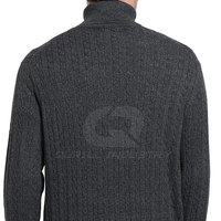 Suéter Clásico de Invierno para Hombre QURILL INDUSTRY, Tejido de Algodón/Lana, Alta Calidad, 220g, Transpirable, Cálido y Moderno, Manga Larga