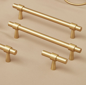 Herrajes para Muebles de Cocina Más Vendidos, Manijas Metálicas para Puertas con Diseño Moleteado, Disponibles a Precio de Mayoreo - Product Image 1